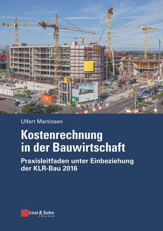 Ulfert Martinsen. Kostenrechnung in der Bauwirtschaft