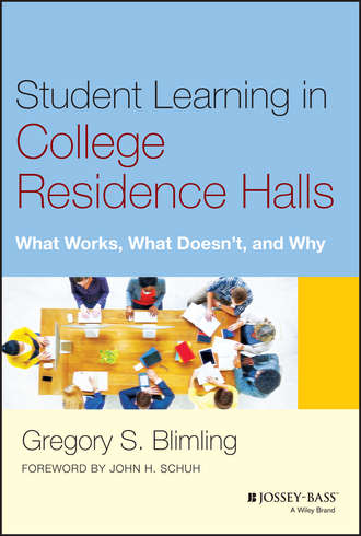 Gregory S. Blimling. Student Learning in College Residence Halls
