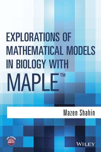 Mazen Shahin. Explorations of Mathematical Models in Biology with Maple