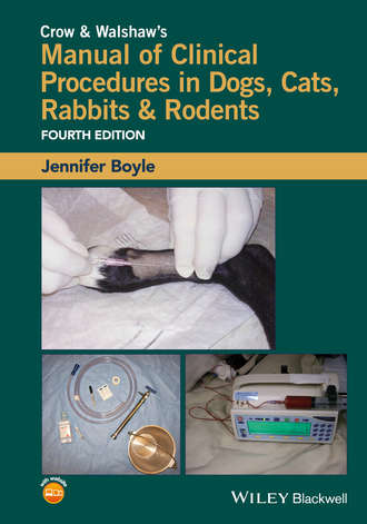 Crow and Walshaw's Manual of Clinical Procedures in Dogs, Cats, Rabbits and Rodents. Jennifer Boyle