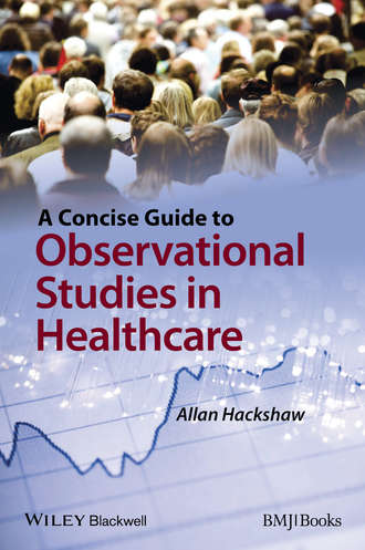 Allan Hackshaw. A Concise Guide to Observational Studies in Healthcare