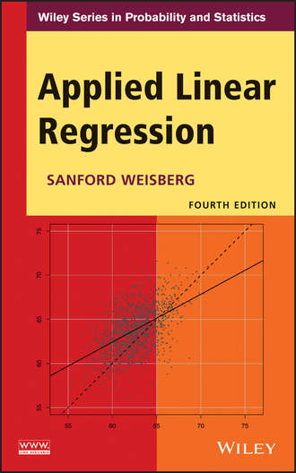 Sanford Weisberg. Applied Linear Regression