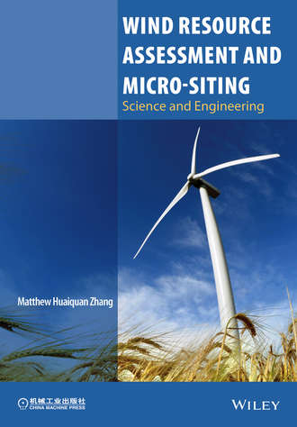 Matthew Huaiquan Zhang. Wind Resource Assessment and Micro-siting