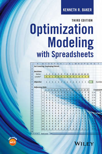 Kenneth R. Baker. Optimization Modeling with Spreadsheets