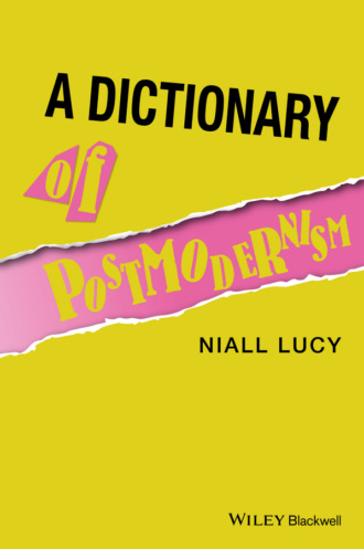 Niall  Lucy. A Dictionary of Postmodernism