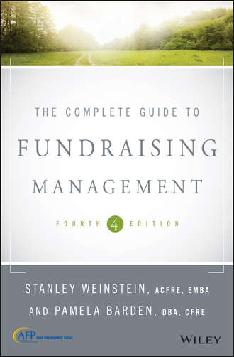 The Complete Guide to Fundraising Management. Stanley Weinstein
