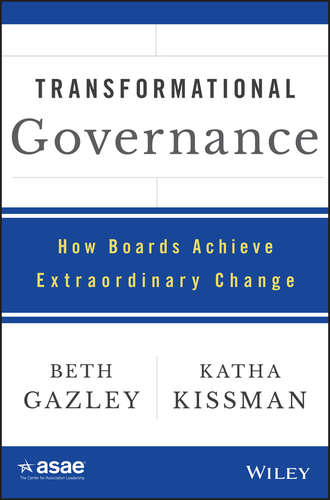 Beth Gazley. Transformational Governance