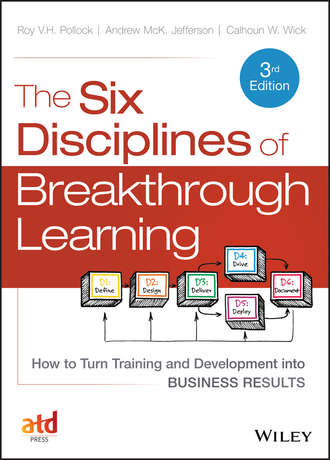 The Six Disciplines of Breakthrough Learning. 