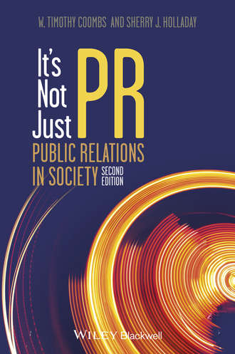 It's Not Just PR. W. Timothy Coombs