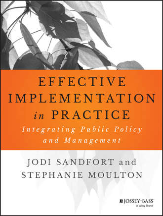 Jodi Sandfort. Effective Implementation In Practice