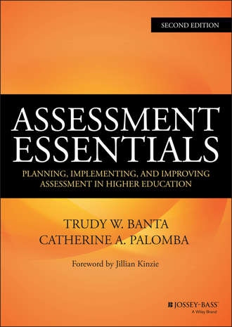 Trudy W. Banta. Assessment Essentials