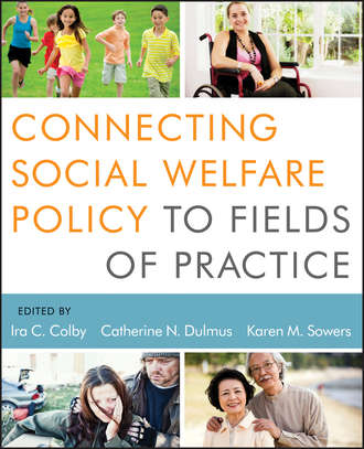 Catherine N. Dulmus. Connecting Social Welfare Policy to Fields of Practice