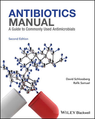 David L. Schlossberg. Antibiotics Manual