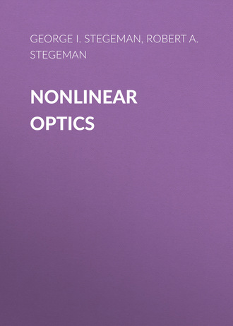 George I. Stegeman. Nonlinear Optics