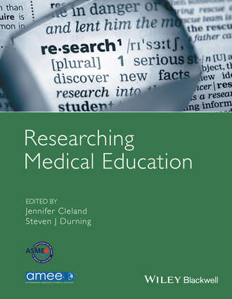 Jennifer Cleland. Researching Medical Education