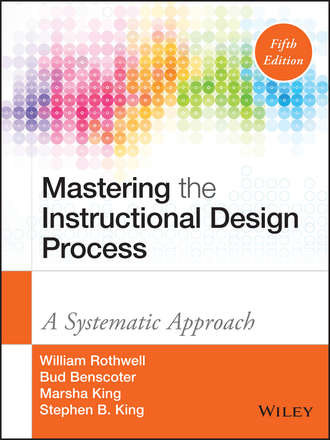 Mastering the Instructional Design Process. William J. Rothwell