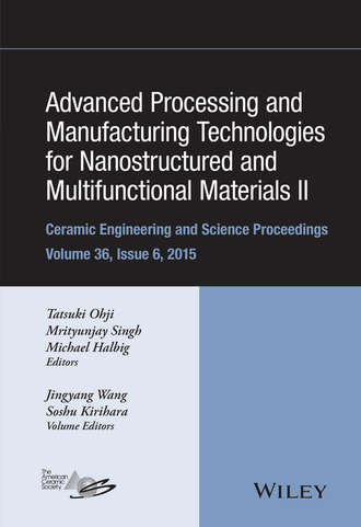 Группа авторов. Advanced Processing and Manufacturing Technologies for Nanostructured and Multifunctional Materials II, Volume 36, Issue 6