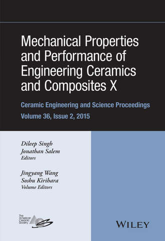 Группа авторов. Mechanical Properties and Performance of Engineering Ceramics and Composites X