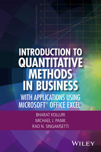 Michael J. Panik. Introduction to Quantitative Methods in Business