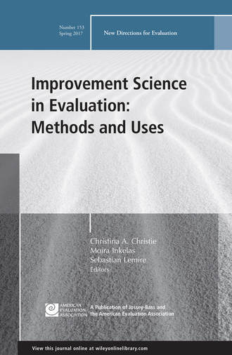 Группа авторов. Improvement Science in Evaluation: Methods and Uses