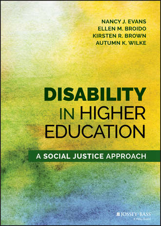 Ellen M. Broido. Disability in Higher Education