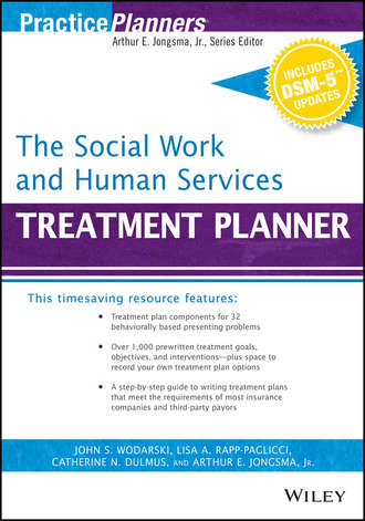 David J. Berghuis. The Social Work and Human Services Treatment Planner, with DSM 5 Updates