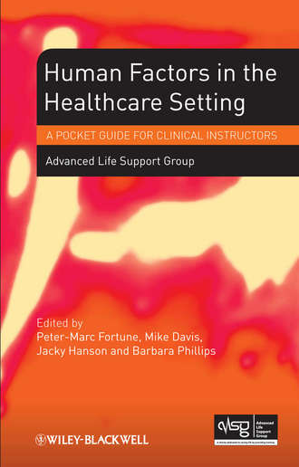 Human Factors in the Health Care Setting. A Pocket Guide for Clinical Instructors. 