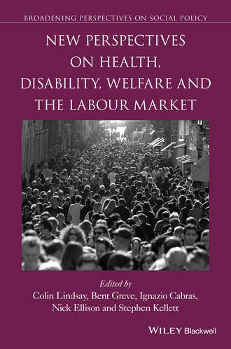 Ignazio  Cabras. New Perspectives on Health, Disability, Welfare and the Labour Market