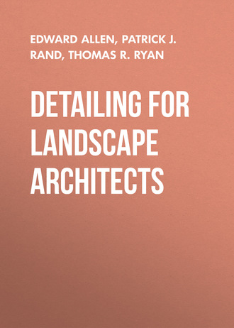 Edward  Allen. Detailing for Landscape Architects