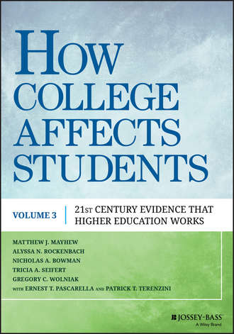 Tricia A. D. Seifert. How College Affects Students
