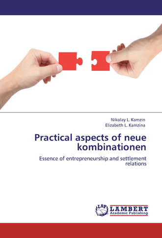 Николай Камзин. Practical aspects of neue kombinationen. Essence of entrepreneurship and settlement relations