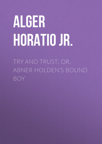 Alger Horatio Jr.. Try and Trust; Or, Abner Holden's Bound Boy