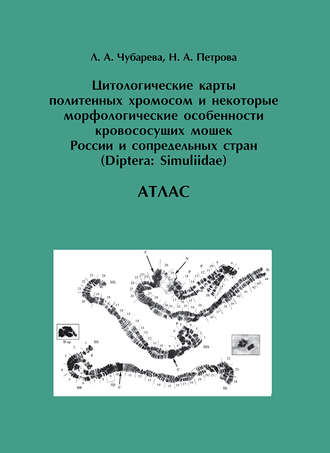 Л. А. Чубарева. Цитологические карты политенных хромосом и некоторые морфологические особенности кровососущих мошек России и сопредельных стран (Diptera: Simuliidae)