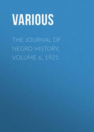 The Journal of Negro History, Volume 6, 1921. 