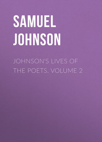 Samuel Johnson. Johnson's Lives of the Poets. Volume 2