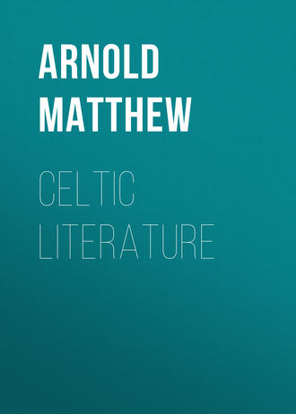 Arnold Matthew. Celtic Literature