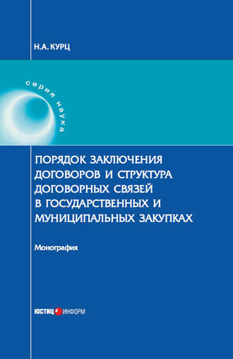 Порядок заключения договоров и структура договорных связей в государственных и муниципальных закупках. Н. Курц