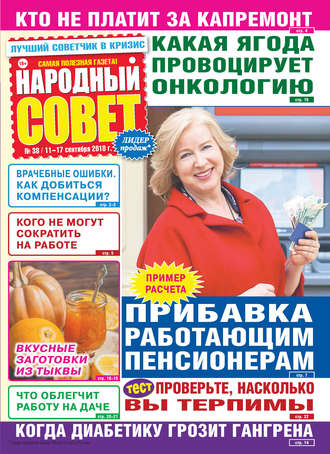 Народный совет №38/2018. Группа авторов