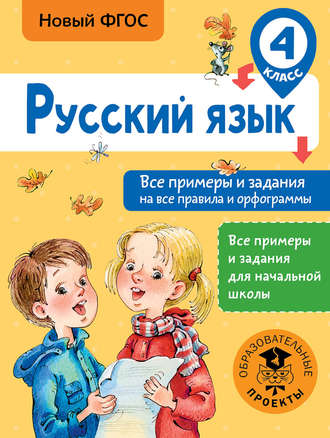 Русский язык. Все примеры и задания на все правила и орфограммы. 4 класс. Н. Н. Шевелёва