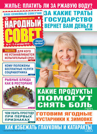Народный совет №41/2018. Группа авторов