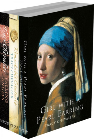 Tracy  Chevalier. Tracy Chevalier 3-Book Collection: Girl With a Pearl Earring, Remarkable Creatures, Falling Angels