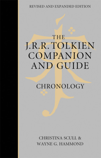 Christina  Scull. The J. R. R. Tolkien Companion and Guide: Volume 1: Chronology