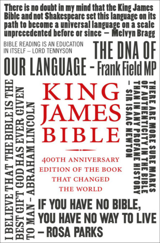 Литагент HarperCollins USD. King James Bible: 400th Anniversary edition of the book that changed the world