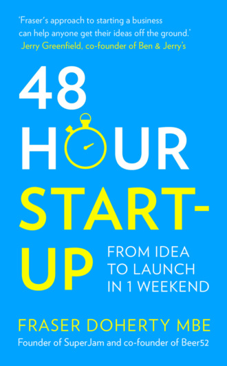 Fraser MBE Doherty. 48-Hour Start-up: From idea to launch in 1 weekend