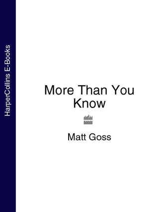 Matt Goss. More Than You Know
