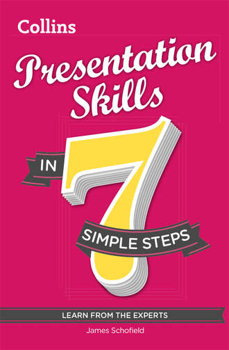 James Schofield. Presentation Skills in 7 simple steps