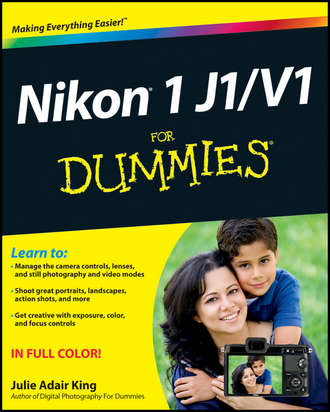 Julie Adair King. Nikon 1 J1/V1 For Dummies