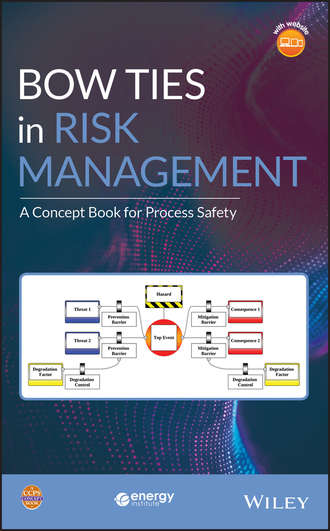 CCPS (Center for Chemical Process Safety). Bow Ties in Risk Management. A Concept Book for Process Safety