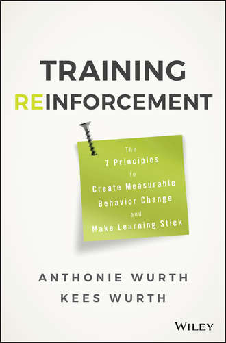 Anthonie  Wurth. Training Reinforcement. The 7 Principles to Create Measurable Behavior Change and Make Learning Stick