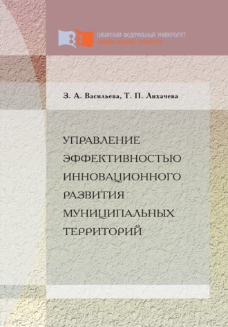 Управление эффективностью инновационного развития муниципальных территорий. 